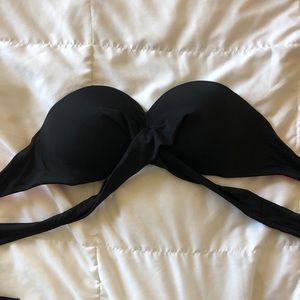 PINK strapless swimsuit top